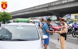 Xử phạt nhiều trường hợp vi phạm giao thông trong ngày đầu tổng kiểm tra, kiểm soát phương tiện